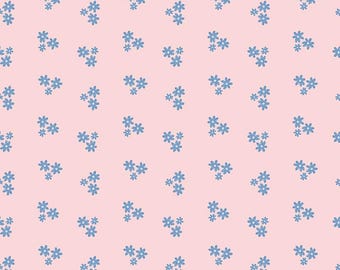 Floral in Pink (c17587-pink) | Firework Fields | Gracey Larson | Riley Blake | fc4cpt - fdn5xq - fs7uw