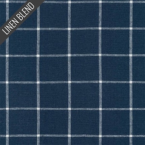 Grid Yarn Dyed Woven in Indigo (srk-17585-62) | Essex Yarn Dyed Classic Woven | RK House of Linen | Robert Kaufman | fc0ylg - fd6s4o - fssd0