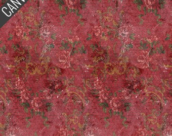 Red Tapestry Canvas in Red (ccth021.red) | Palette Canvas Cloth | Tim Holtz | Free Spirit | fcinjg - fdu6lt - fsgyr