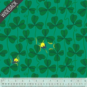 Fireflies Wideback (108 Inch) in Green (53434w-1des) | 108&quot; Quilt Backs | Windham | fck3vs - fdv3kn - fs2n5