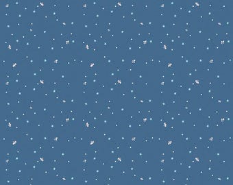 Fireflies in Coastal Blue (c17585-coastalblue) | Firework Fields | Gracey Larson | Riley Blake | fc4cpt - fdn5xq - fs7uw