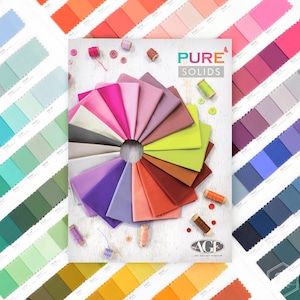 Pure Solids Color Swatch Card Panel (color card pe) | Pure Solids | AGF Studio | Art Gallery | fcgy6d - fdj2tk - fs5m9