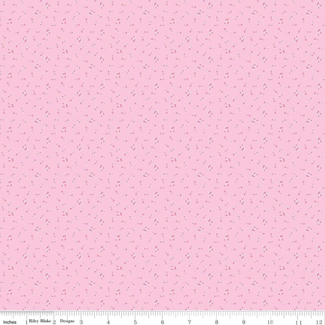 Pink Flock Notes Music Notes in Pink (c16384-pink) | Love Notes | Lindsay Wilkes | Riley ...
