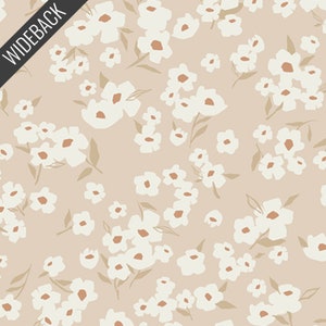 Spring Daisies Wideback (108 Inch) in Ecru (wide10206) | 108 Edition Wide Backs | AGF Studio | Art Gallery | fc5wr1 - fdj2tk - fs5m9