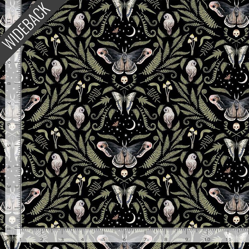 Moonflower Wideback (108 Inch) in Midnight (xstella-d2722 midnight) | Dear Stella 108" Wide | Dear Stella | fcrely - fdh1wk - fsy0q image 1