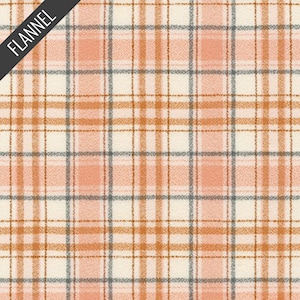Mammoth Junior Plaid Flannel in Nutmeg (srkf-19839-175 Mammoth Junior Plaid Flannel in Nutmeg (srkf-19839-175