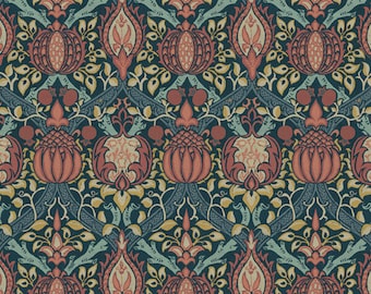 Granada in Indigo (pwwm053.indigo) | The Classics | The Original Morris & Co | Free Spirit | fcebcx - fdxfen - fsgyr