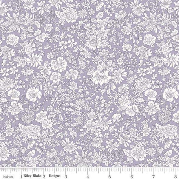 Emily Belle in Mauve (01666404a) | The Emily Belle Collection | Liberty Fabrics | Riley Blake | fcy6p4 - fdjb6r - fs7uw