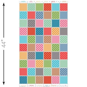 Bee Basic Busy Patchwork (c6392-multi) | Bee Basics | Lori Holt | Riley Blake | fce7tn - fdz3ey - fs7uw