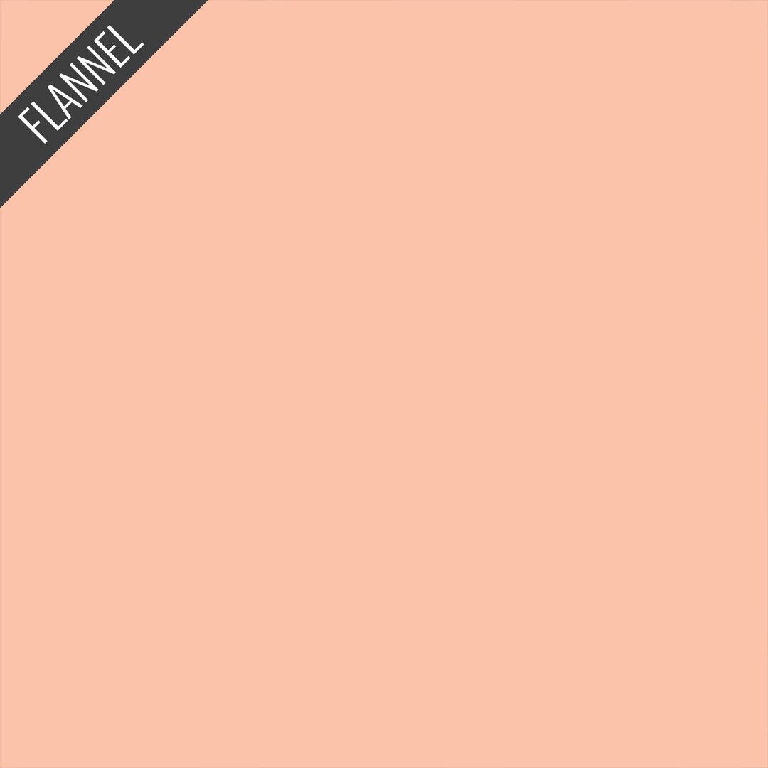 Flannel Solid in Georgia Peach (fs209) | Art Gallery Flannel | AGF ...