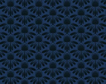 Coneflower in Night (amt1001-86l) | Indelible | Anna Maria | Northcott | fckqdi - fdrvgy - fsi2x