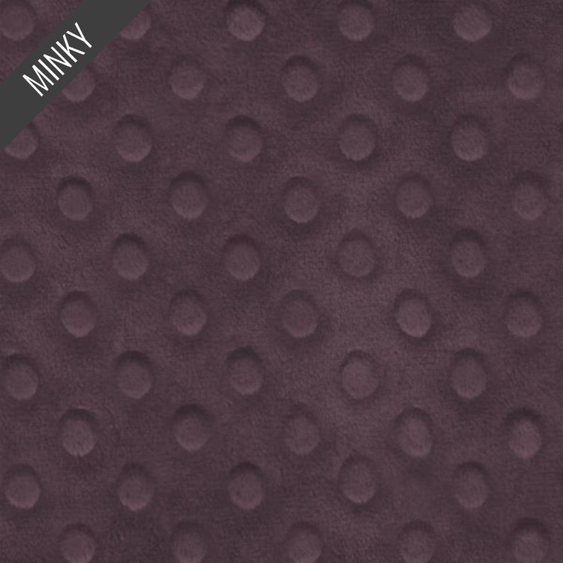 Minky Dimple Dot in Raisin (htm71) | Minky Dimple Dot | Hawthorne Supply Co | fc8k4y - fdtvkh - fsozk image 1