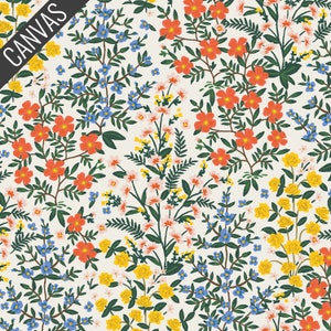 Wildwood Garden Canvas in Cream (rp705-cr5c) | Camont | Rifle Paper Co | Cotton+Steel | fcdmxv - fdbyae - fs4w0 image 1