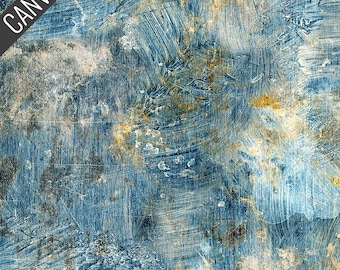 Blue Vintage Canvas in Blue (ccth029.blue) | Palette Canvas Cloth | Tim Holtz | Free Spirit | fcinjg - fdu6lt - fsgyr