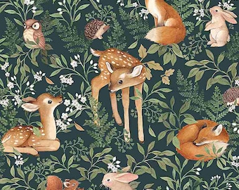 Little Fawn and Friends in Willow (stella-dns1908 willow) | Little Fawn and Friends | Nina Stajner | Dear Stella | fcw1he - fdzimy - fsy0q