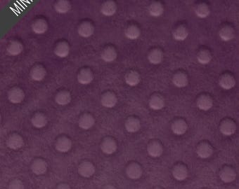 Minky Dimple Dot in Plum (htm17 plum) | Minky Dimple Dot | Hawthorne Supply Co | fc8k4y - fdtvkh - fsozk