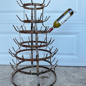 French Antique Bottle Drying Rack - Etsy