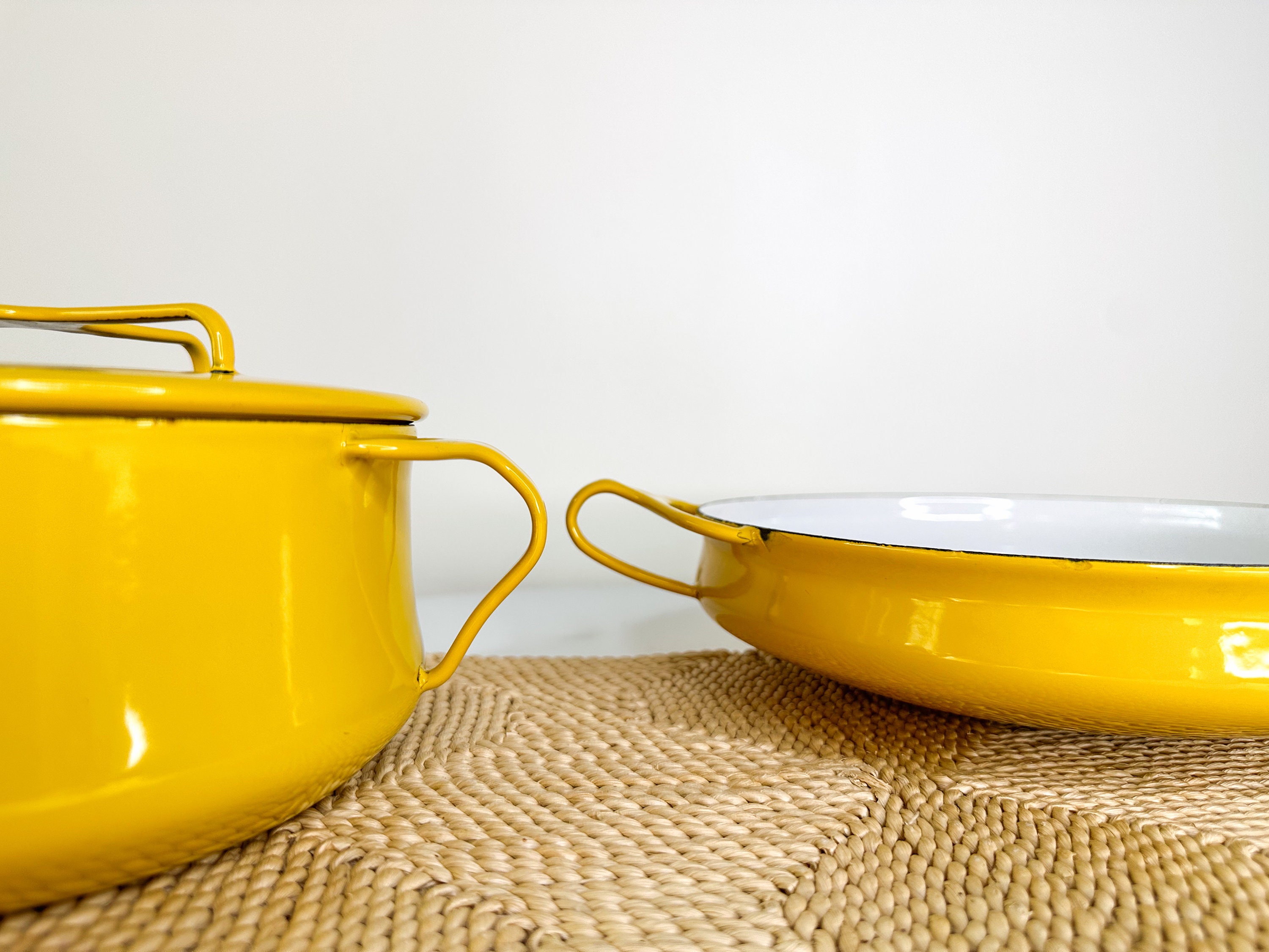 DANSK Kobenstyle イエロー キャセロール Amazon | Dansk Kobenstyle 黄色キャセロール 蓋付き | ダンスク(Dansk