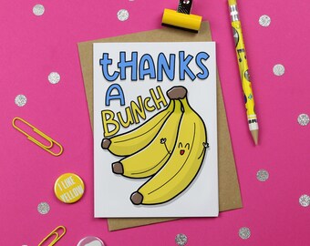 Top Banana Punny Card Congratulations Card Exam Card Food Pun Banana Card Clever Card You Did It Card For Friend Clever