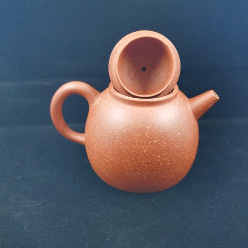 Chinese Yixing Handmade Zisha Red Jiang bo clay Teapot Pao Gua shops Tea Pot 220cc