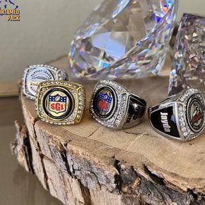 Premium Championship Ring use your own LOGO Color Logo