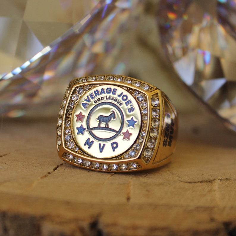 Anillo de campeonato premium: usa tu propio LOGO imagen 2