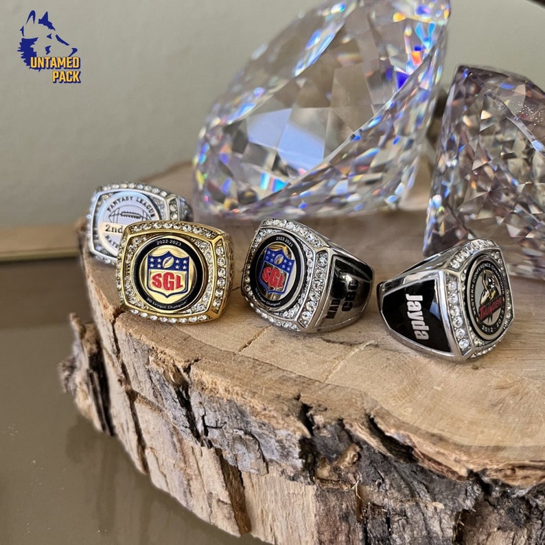 Premium Championship Ring use your own LOGO Color Logo