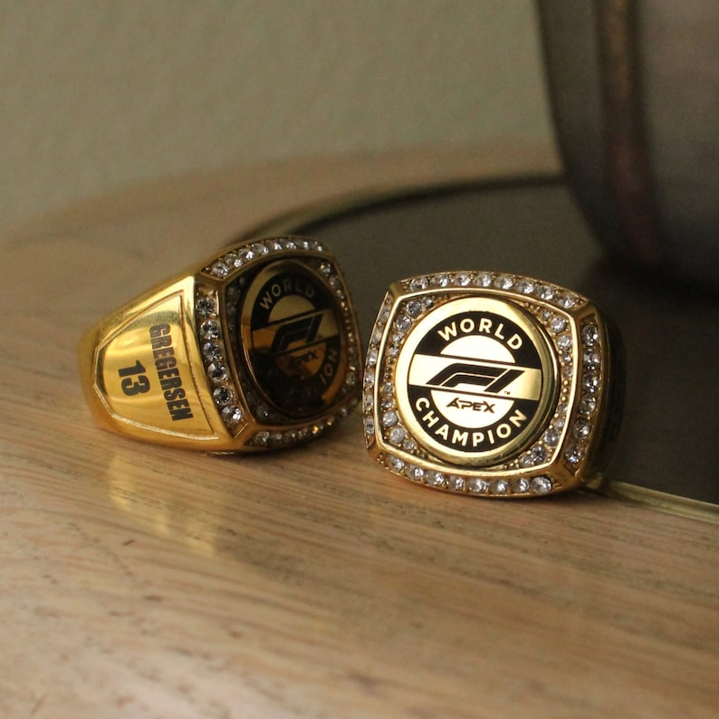 Premium Championship Ring use your own LOGO image 8