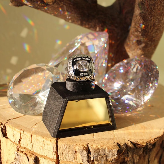 Personalized Custom World Champion Ring - Football, Baseball