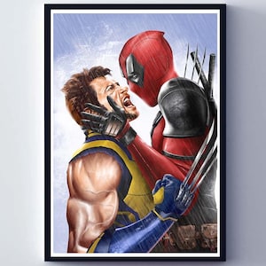 Dead Pool and Wolverine