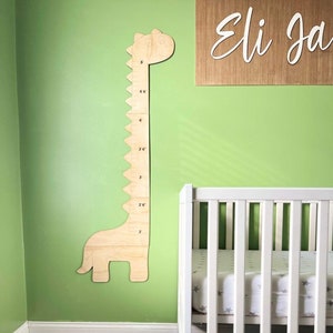 Dinosaur growth ruler svg inches and cm.  Glowforge ready measuring chart