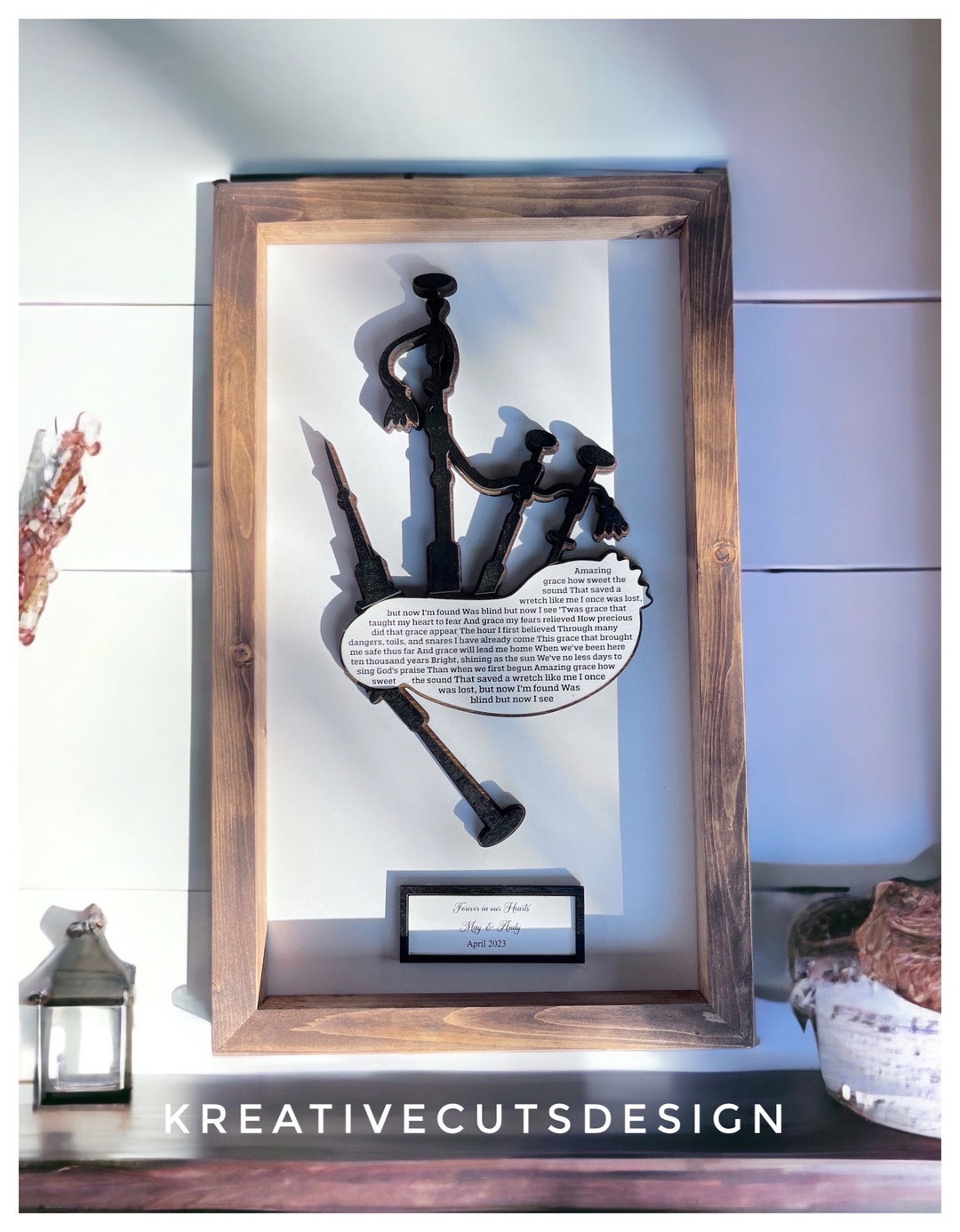 Amazing Grace Bagpipe Svg Digital Download Ready Etsy