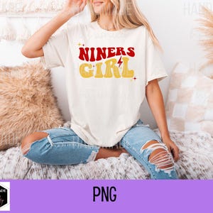 Dziewczyna Niners PNG