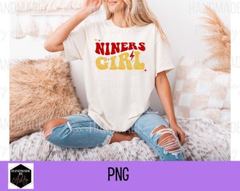 Niners girl PNG