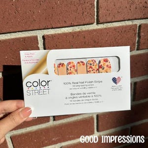 Color Street nail strips *Good impressions*