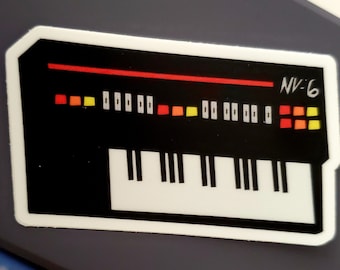 Synthesizer Sticker - "NV-6 Envy Synth" from Seven Deadly Synths