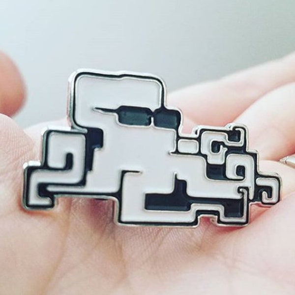 Iggy The Octopunk Enamel Pin