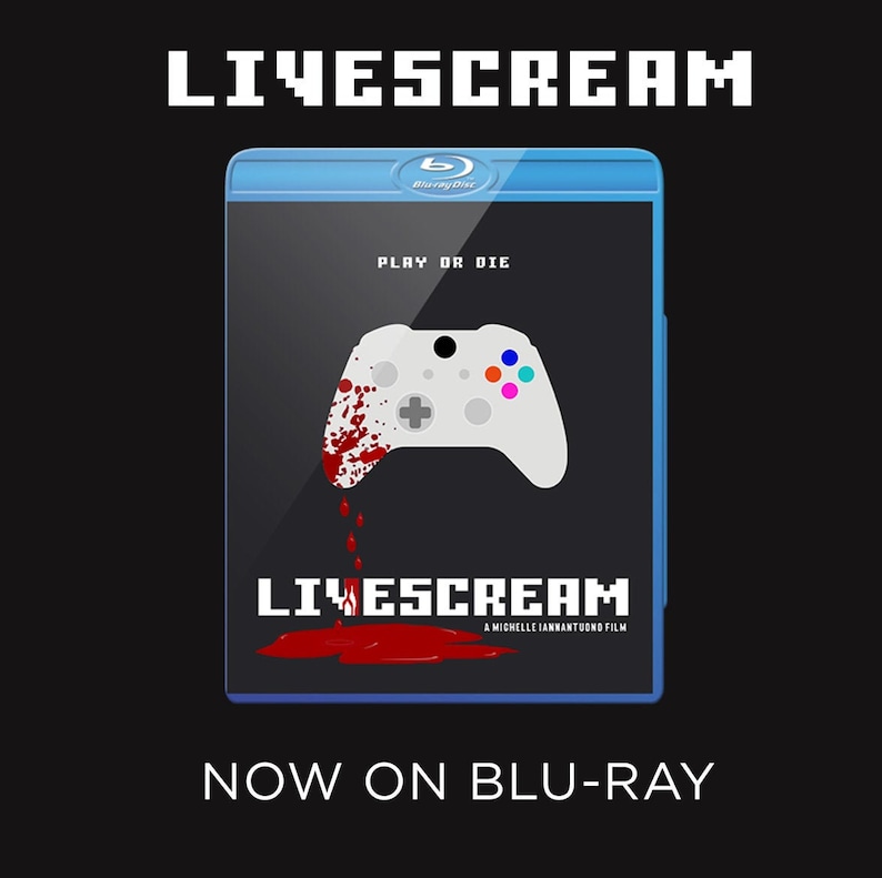 Livescream Blu-Ray Edition Video Game Horror Movie / Found Footage Movie image 1