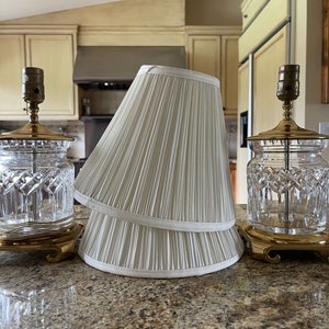 Pair of Vintage Waterford Crystal Lismore Pattern Biscuit Jar 11” lamps