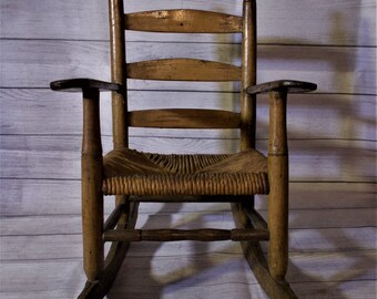 antique childs rocking chair prices