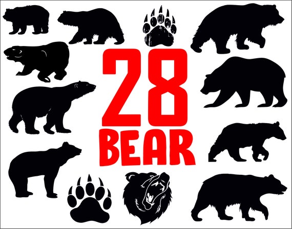Download Bear Svg Mama Bear Svg Bear Family Svg Bear Clipart Bears Svg Bear Silhouette Bear Svg