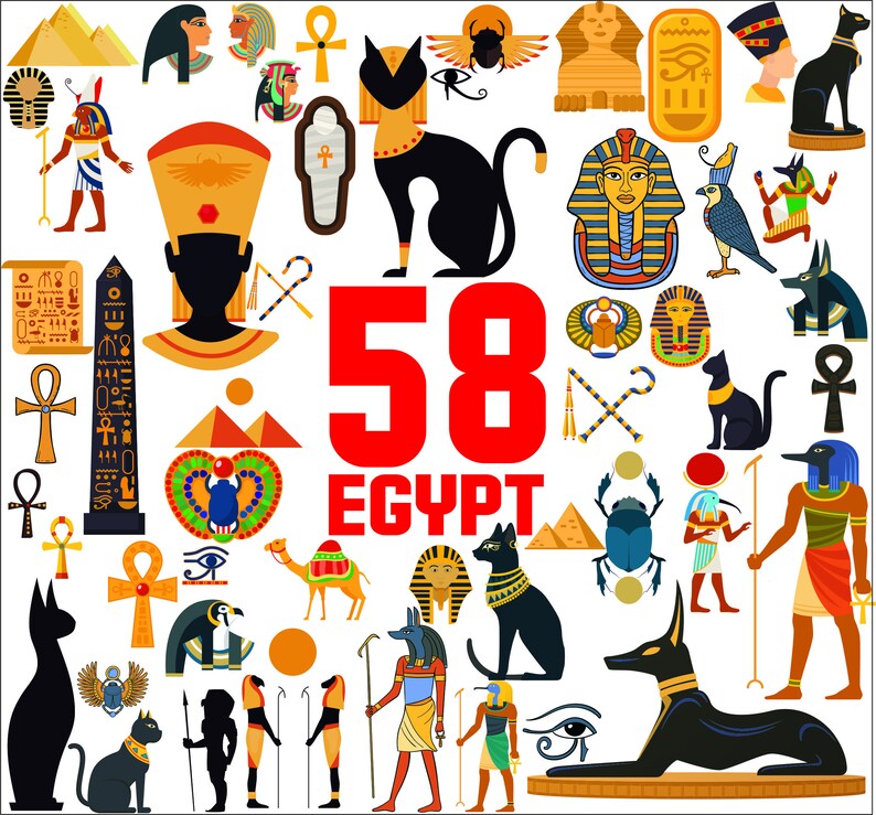 Ägypten Svg ägyptische Svg Ägypten Clipart Ägypten | Etsy