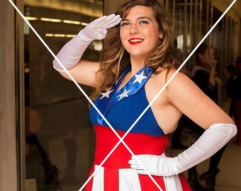 USO Girl | Captain America | Cosplay Print | Harley Nox Cosplay