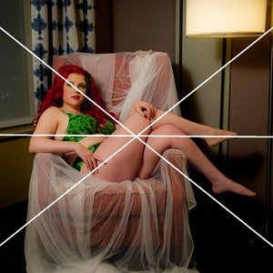 Vintage Poison Ivy Cosplay Print | Harley Nox Cosplay