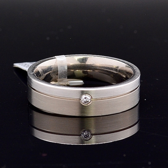 Titanium sale dia ring