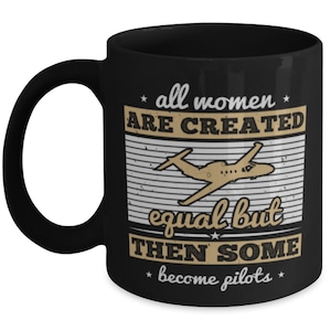 Pilot Kaffeebecher - Pilot Geschenk für Frauen