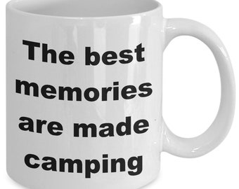 Best memories camping funny ceramic coffee mug gift 11oz