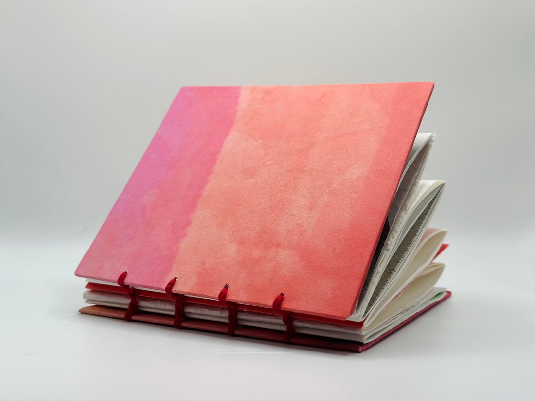 Laal Pakhi Journal Bengali Cartridge Paper Craft Handmade Etsy