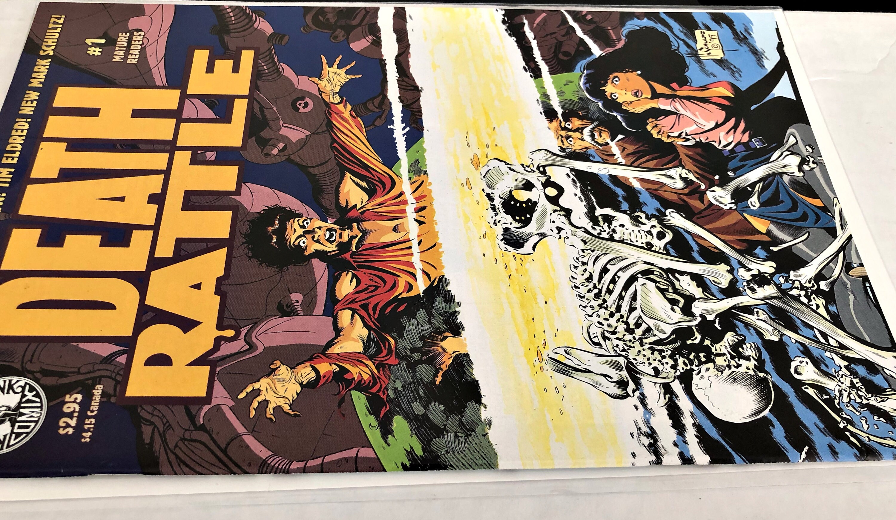 Kitchen Sink Comics Death Rattle Vol.3 1 Unread comic Etsy