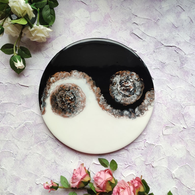 Yin Yang Wall Art Yin Yang Wall Decor One of a Kind Art